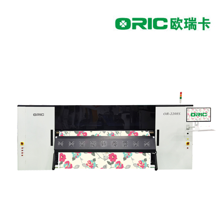 Imprimante industrielle de sublimation de colorant de rouleau en caoutchouc de OR-2208S avec huit têtes S3200